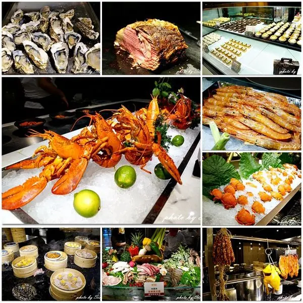 豐FOOD。海陸百匯~龍蝦、天使蝦、牛小排等超過200道料理吃到飽，紅、白酒、生啤酒喝到飽