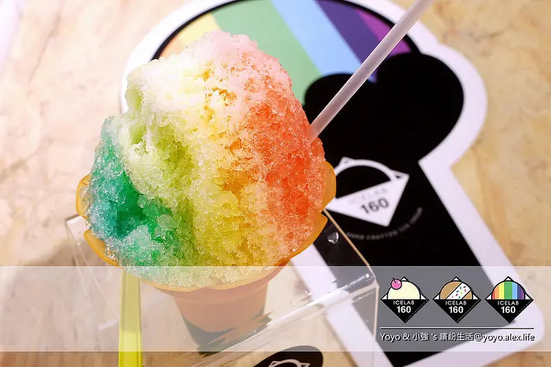 【台北】ICELAB 160 ~ 繽紛彩虹冰品正夯 創意美式冰品、甜甜圈超吸睛 炎炎夏日一起來吃冰清涼一夏吧!!!