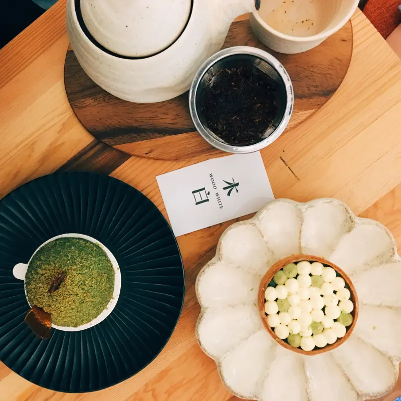 木白甜點咖啡店Wood White｜捷運行天宮站 木白教會你什麼才叫做浪費宇治抹茶粉｜Miss妮波 nipplesmurmur