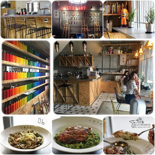 【台中】CMYK GALLERY・新開幕！結合藝廊、畫畫、餐飲的複合式空間~好吃好拍