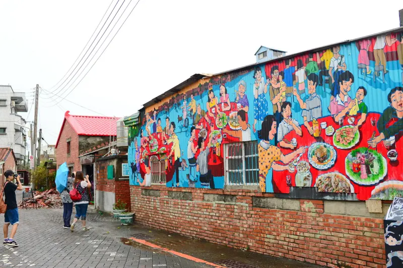 【美食旅遊】台南。南區一日遊《灣裡老街 + 喜樹藝術聚落 喜事集》黃金海岸沿線輕旅行 尋味在地美食 - 卡琳。摸魚兒趣