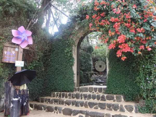 1011124[禮官三小愛台灣]又見一炊煙日式庭園禪風慢活好自在詩情畫意無菜單料理(景觀篇一樓)