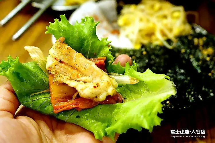 ✿ 富士山龍-大安店 Fujiyama Dragon ✿ 忠孝復興 / 中秋烤肉 / Suntory 角嗨 / 燒烤/ 菜包肉 / 日本燒肉 / 東區燒肉 推薦 (菜單)