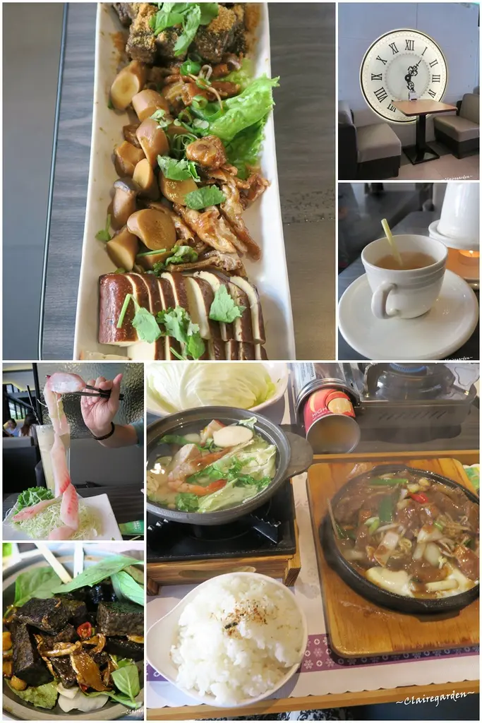 桃園 檸檬草美食茶房~茶點控不可錯過-鳳爪、米血糕、豆干、杏鮑菇4合一超值滷味拼盤