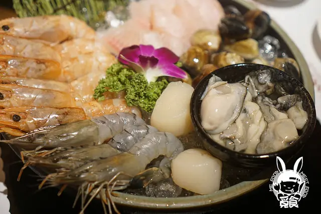 【鍋物】台北中山 南寧饌精緻麻辣火鍋 吉林路麻辣鍋宵夜 天使紅蝦超豪華拼盤 頂級極黑霜降牛
