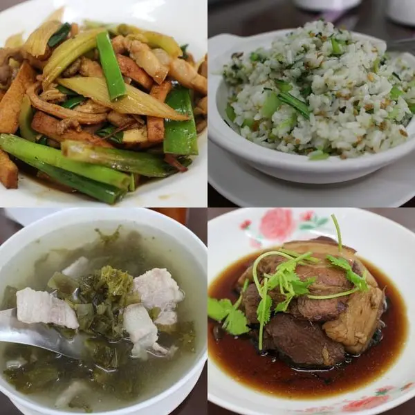 台中美食|悅軒上海客家餐館有上海功夫菜有道地客家菜~內用白飯免費耶