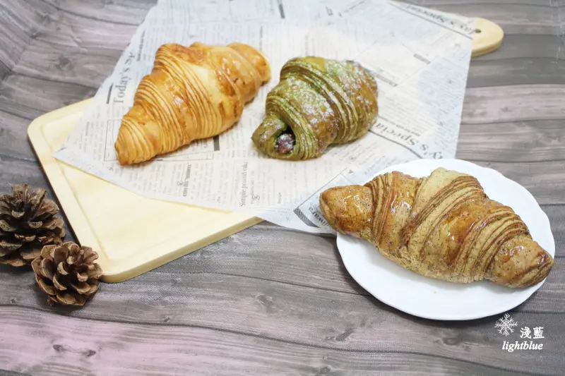 [ 國父紀念館 ] 淺藍 × Gontran Cherrier Bakery～二訪再試原味、台灣茶、抹茶紅豆三種可頌