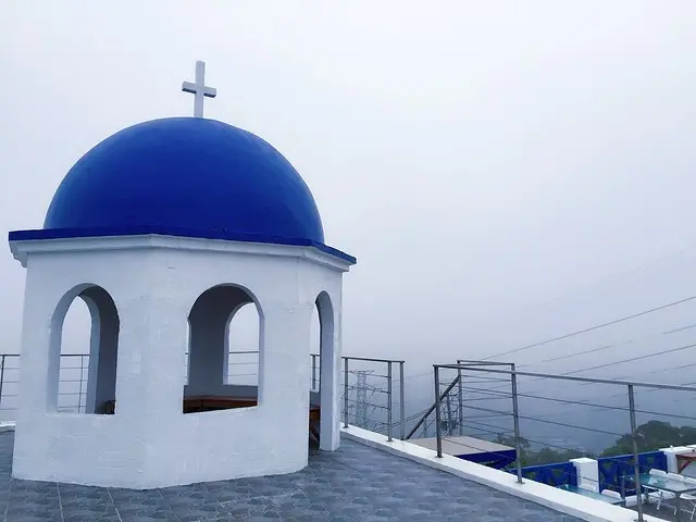 。新竹食記。山丘上咖啡館．湖口希臘地中海景觀餐廳