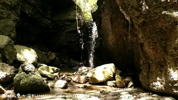 ★屏東滿州★猶如熱帶雨林的消暑秘境【欖仁溪瀑布】