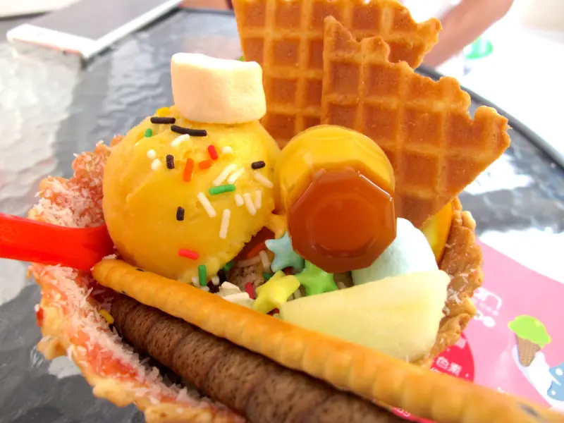 (台南。東區美食)『ice man小雪人義式冰淇淋(台南文創總店)』散步冰品｜台灣在地當季食材｜義式冰淇淋｜