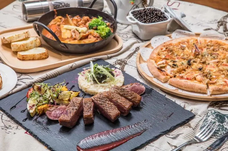 [新北永和]母親節餐廳推薦，用台灣食材做出世界級的驕傲！藍柚小廚 D.S Kitchen - 大手牽小手。玩樂趣