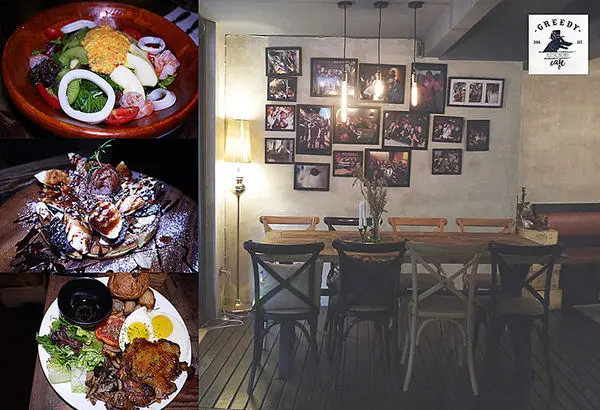 ◆台北東區。捷運國父紀念館【Greedy Bistronomy Cafe 餐酒•咖啡】環境氣氛都很棒！國父紀念館餐酒館。東區餐酒館。早午餐        
      