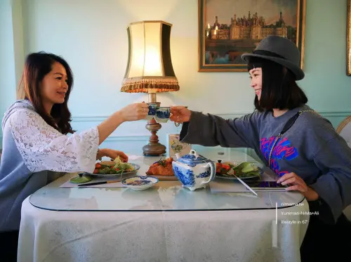 宜蘭法國小古堡民宿：擺盤典雅、享受優雅、美味香酥的可頌套餐