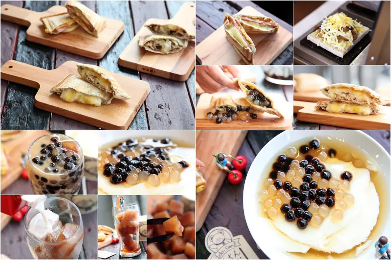 【高雄-美食】芯芯要去【豆さん (do-san 厚工輕食)】熱壓吐司。傳統厚工豆花。私藏BOSS紅茶