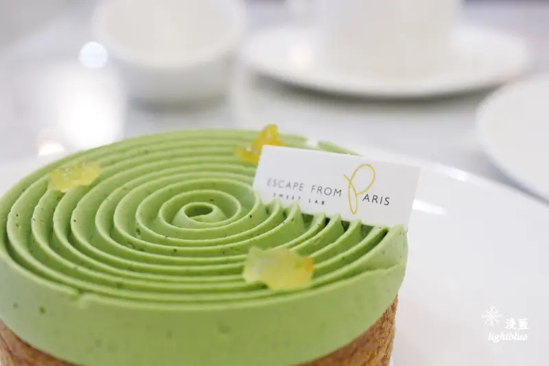 [ 內湖‧港墘站美食 ] 淺藍 × Escape from Paris 芙芙法式甜點～葉怡蘭老師推薦，隱身大樓裡的秘密甜點