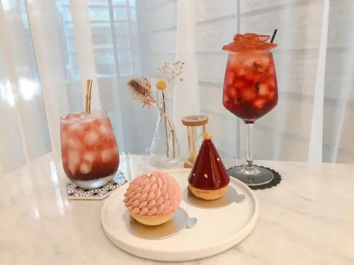 捷運港墘站✿Escape from Paris 芙芙法式甜點✿絕美氣質系甜點!與低調的浮誇飲品相佐~