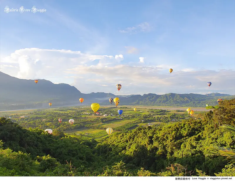 【台東 Taitung】2016台灣國際熱氣球嘉年華 鹿野高台欣賞色彩繽紛的熱氣球競賽