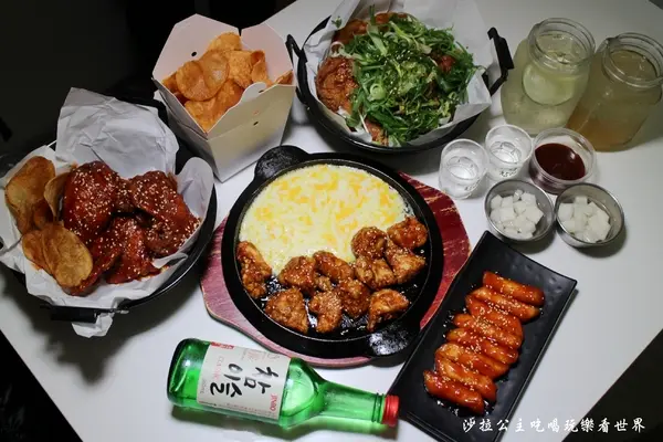 蘆洲美食餐廳『韓色韓式炸雞』捷運徐匯中學站/韓式料理/炸年糕/外帶美食/宵夜