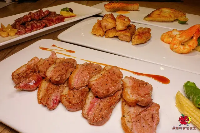 [食記] 新竹竹北 - 淡泊好食 多汁櫻桃鴨胸佐紅酒沙司 超厲害起司蛋捲又香又Q軟 鮮嫩美味沙朗牛排 鐵板燒套餐
