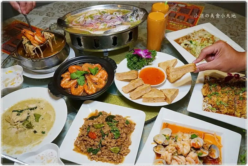 泰華泰式料理║台中超人氣平價泰式料理，合菜份量大聚餐超值首選，不用出國就能吃到道地泰國美味！(泰式年菜開放預購享折扣)