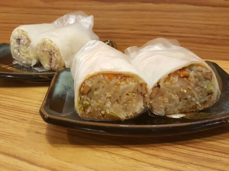 【食-新竹北區】桂花潤餅壹柒貳♥傳統潤餅♡法式沙拉捲♥巷弄美食