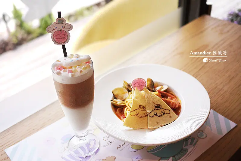 【食記．中山區】Amandier雅蒙蒂法式甜點 - 大耳狗喜拿主題餐廳 (期間限定) ღ捷運忠孝新生站．三麗鷗ღ