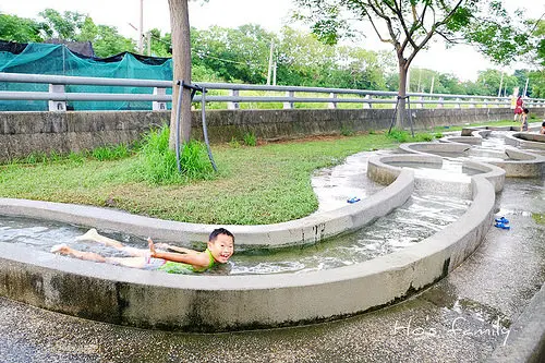 [雲林]無料戲水，漂漂河道X噴水池暢快玩～西螺大橋親子公園戲水區