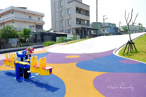 [桃園]耗體力好所在！碗公溜滑梯＋多元遊戲設施～海湖地景公園