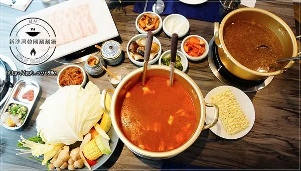【新沙洞韓國涮涮鍋】東區韓式料理，韓國牛骨泡菜湯／韓國清雞湯／匈牙利松阪豬／Ｐｒｉｍｅ牛小排，聚餐好場所