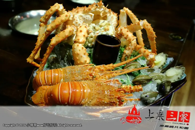 【食||萬華】上乘三家西門旗艦店〜西門火鍋推薦。超澎湃雙人帝王蟹龍蝦鍋，大海精華襲擊你的味蕾！