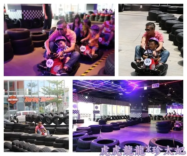 『台北主題餐廳』阿嬤也在瘋狂甩尾~全民新運動 ||Crazy Cart Cafe||甩尾卡丁車主題餐廳!