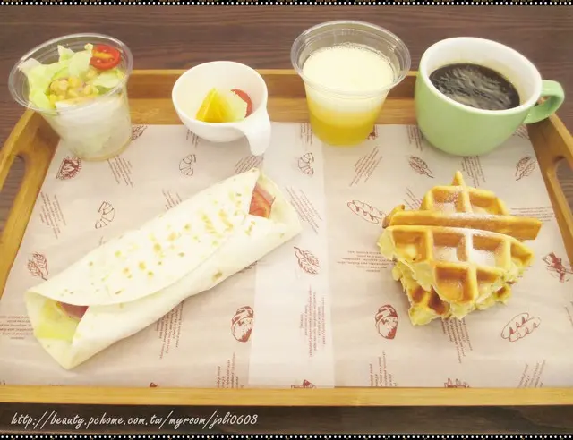 【RD Cafe】重慶南店~單人獨享套餐 新鮮沙拉/燻牛肉生菜捲/手工鬆餅/季節水果/現烘咖啡/鮮果果汁