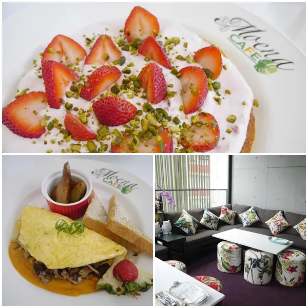 【美食】 Moena Cafe。夏威夷.日本超人氣排隊美食名店。日本限定 開心草莓奶霜鬆餅 吃一口超幸福。捷運國父紀念館站 2號出口