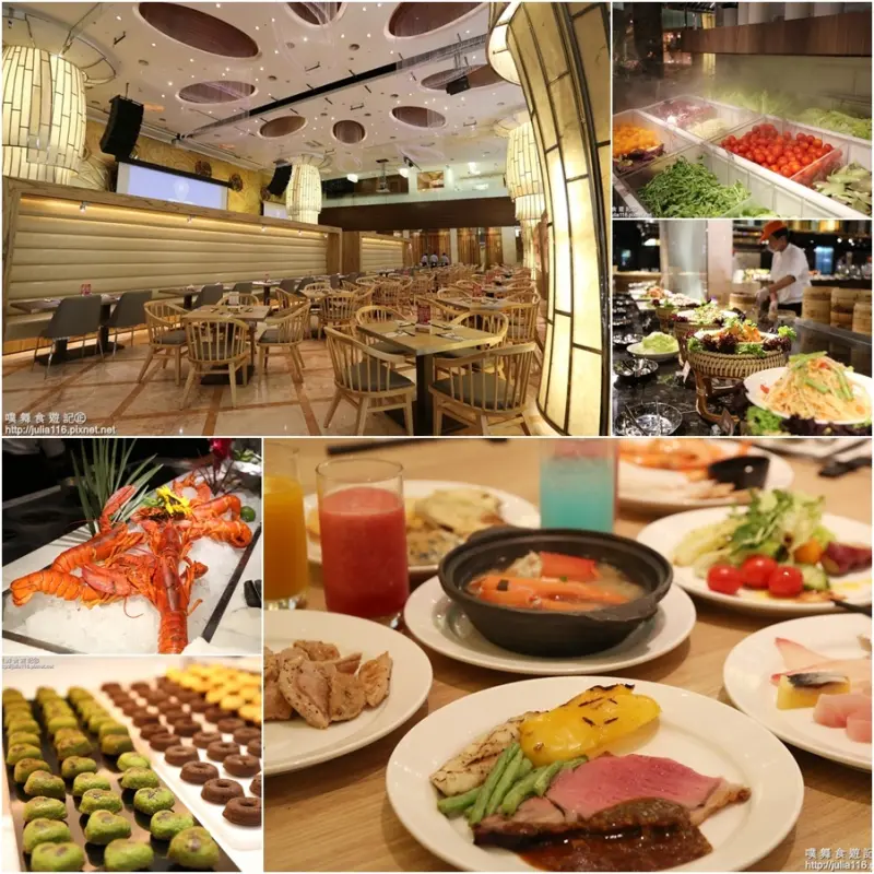 【大直典華豐FOOD百匯】中山區。台北最大自助百匯x超過200道異國美食♥紅白啤酒暢飲／Häagen-Dazs冰淇淋（捷運劍南站）