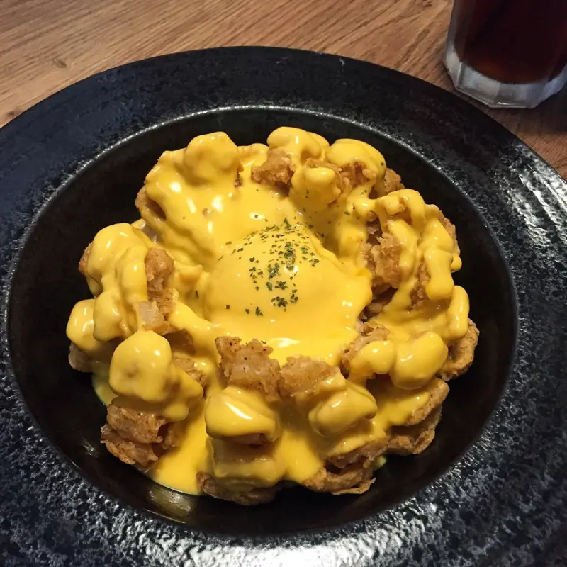 蓋子美式餐廳Gatsby/熔岩起司洋蔥花/菠蘿漢堡/新北板橋美食