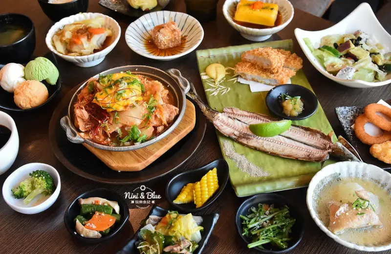 台中平價吃到飽，8款小菜現點現做無限供應、還有多款小菜自助吧、白飯冰淇淋飲料吃到飽。妮妮布魯