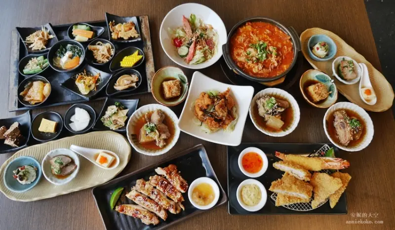 [台中美食] 遇見和食公益店 超高ＣＰ值　私房小菜冰淇淋湯品白飯無限量供應 - 安妮的天空