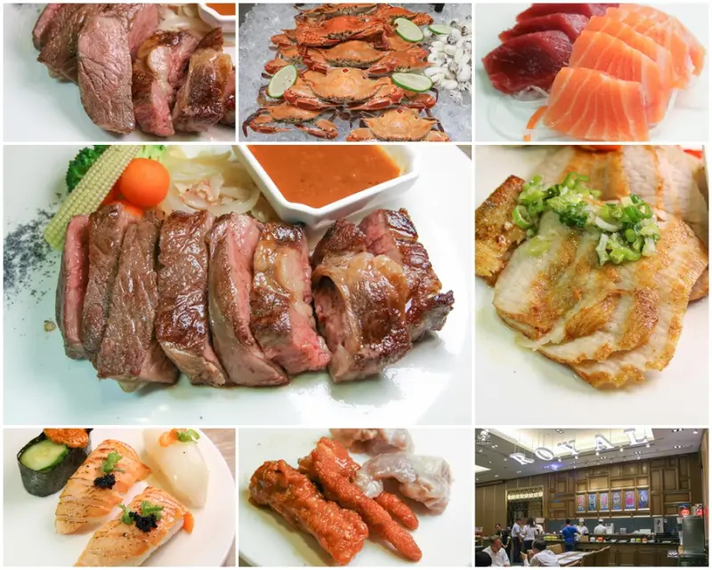 吃-鳳山。阿雷佐牛排館經典排餐，還能享受Buffet豐盛餐點 X 皇家金宸大飯店