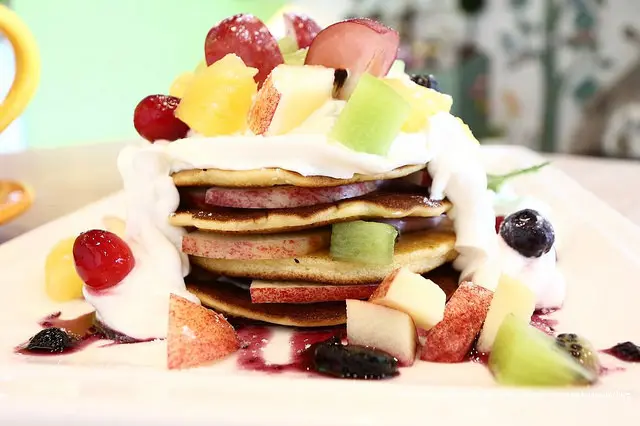 【宜蘭】格林Green 早午餐下午茶輕食｜森林莓果鬆餅咖啡義大利麵