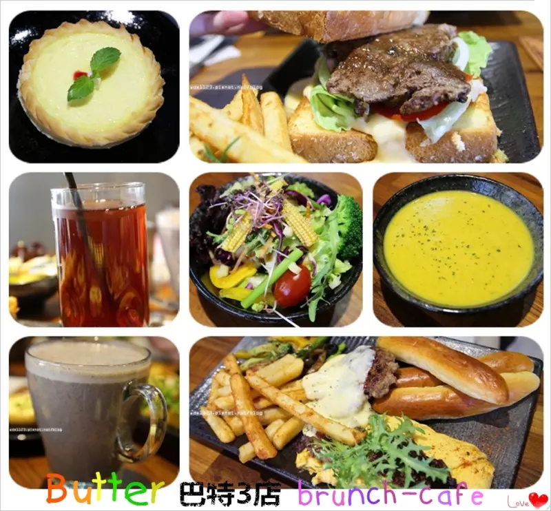 Butter巴特3店brunch-cafe✪份量十足，吃完飽隻豬~105.07.19