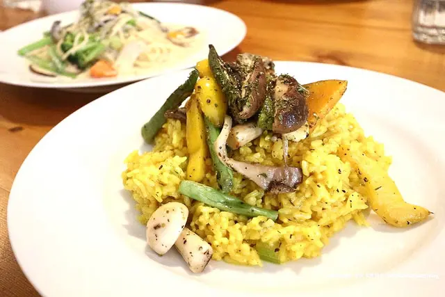 【宜蘭美食】鹿野苑蔬食料理廚房｜素食料理義大利麵燉飯