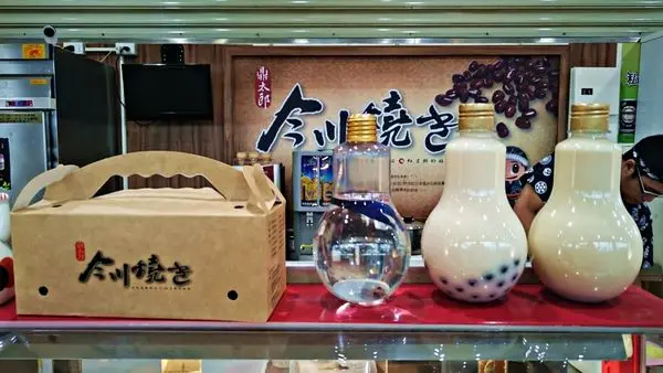 【鼎太郎今川燒】燈泡鮮奶茶配紅豆餅