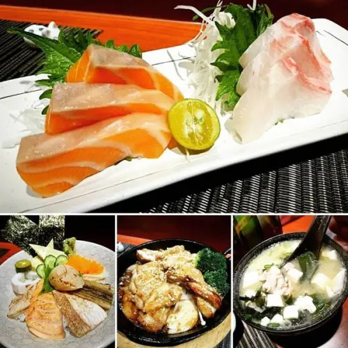 弦月高掛的夜幕中，滿足味蕾的美味消夜宴~鰺十丼