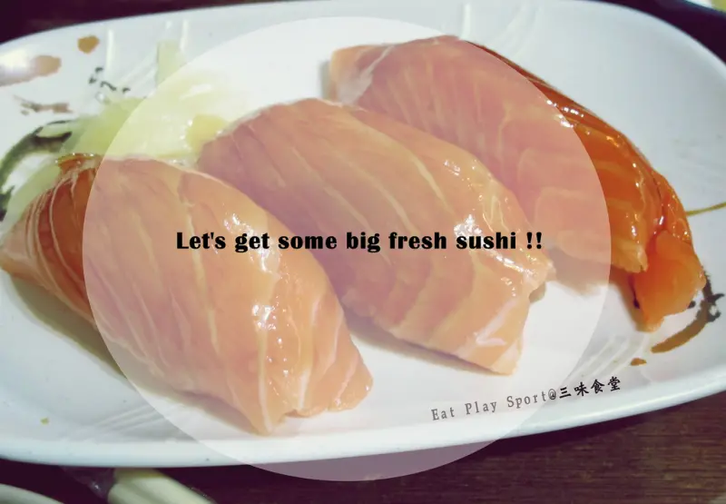 西門町│三味食堂│連日本和香港遊客也愛的超大新鮮壽司