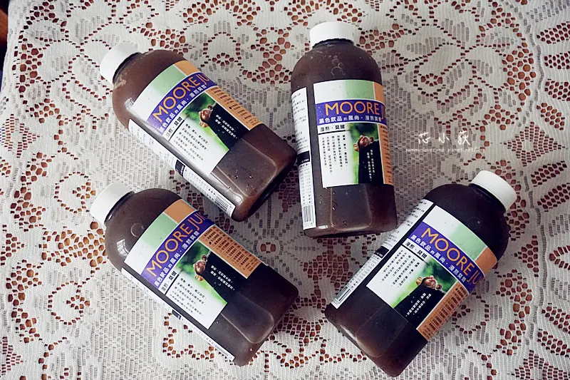 MooreJuice 零負擔的莫爾露。嚴選食材精心調配的白背黑木耳露，多種口味，健康養生的好選擇!