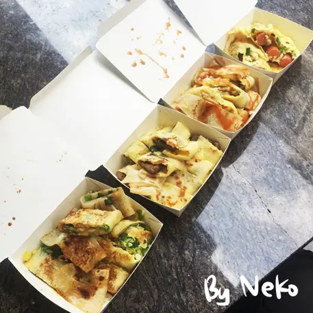 【台中早餐】三喜蛋餅：一中街排隊古早味早餐隨你搭!!