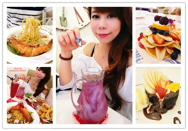 ◎【 台北(板橋新埔店)－Oyami Cafe】閃亮亮銀河系飲料+超繽紛水果鬆餅...現正流行，你還等什麼！