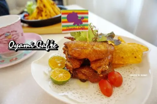 【板橋美食】捷運新埔站 OyamiCafe 置身夢幻華麗饗宴 享受甜蜜下午茶時光
