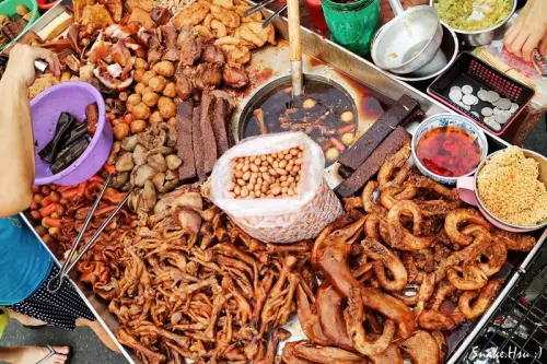 俊の滷味 - 台南夜市排隊美食(中洲寮、國宅、本淵寮夜市)