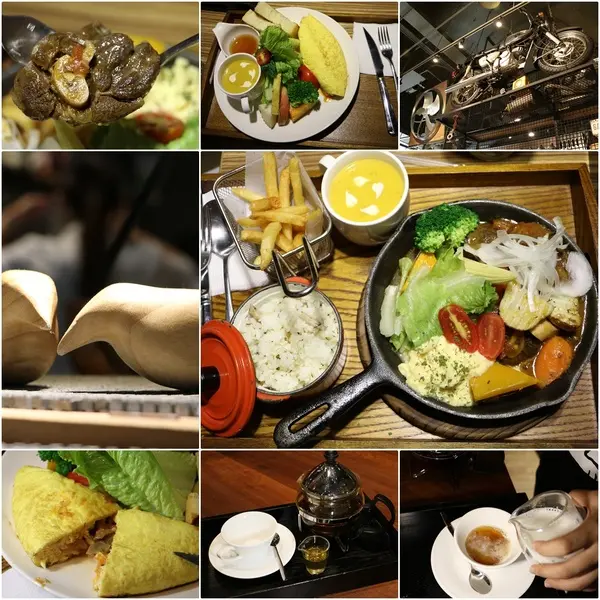 高雄 三民區。卡菲．小食光咖啡館-河堤店，真正夯工業風餐廳